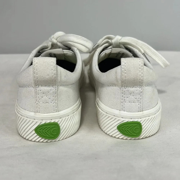 Cariuma | OCA low-top white canvas lace up sneakers women’s size 6.5 men size 5 - Picture 6 of 10